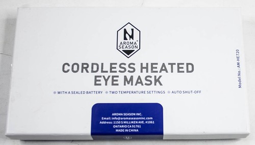 Aroma AM-HE720 Season Heated Eye Mask kabellos trockene Augen und Blepharitis - Bild 3 von 3
