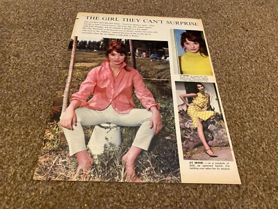 PPOBK15 ARTIKEL & FARBBILDER. ELSA MARTINELLI. DAS MÄDCHEN KÖNNEN SIE NICHT ÜBERRASCHEN