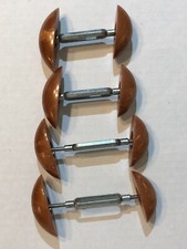 MEDca Brown Plastic Adjustable Shoe Stretchers Total of 4 Stretchers, 2 Pairs