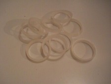0702. Nylon Compression Beveled Poly Slip Joint Washers 1-1/2" - Lot of 10