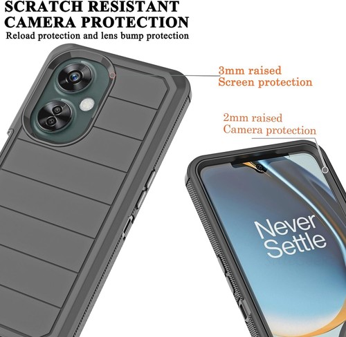 OnePlus Nord N30 N300 5G ShockProof ARMOR Phone Case Cover Clip Screen Protector - Picture 8 of 32