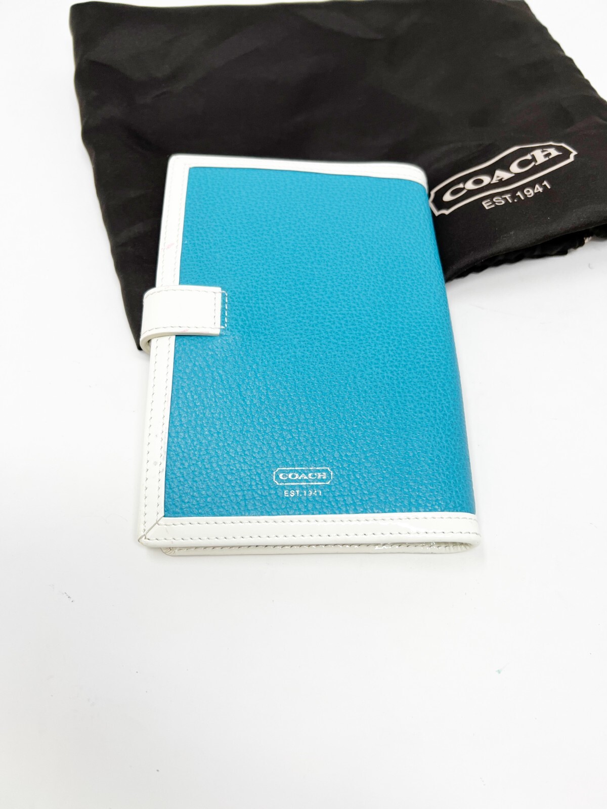 COACH Travel Wallet For Passport Check Book and Credi… Gem