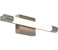 Slim Line Modern Frosted Bathroom Vanity Light Fixture | Contemporary Sle... on sale Slim Line Modern Frosted Bathroom Vanity Light Fixture | Contemporary Sle... on sale