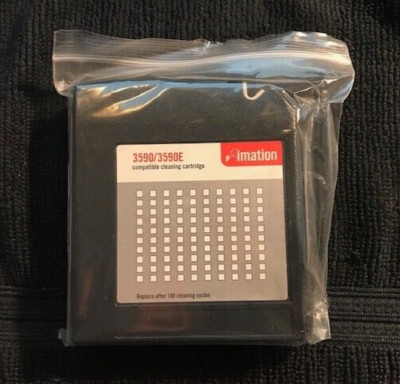 New Imation 3590/3590E Cleaning Cartridge-1 pack-100 cleanings per ctg #43838