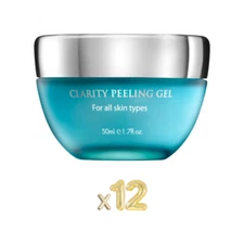 12x PEELING GEL Aqua Dead Sea Skincare Exfoliates Nourishing & Anti Aging 50ml