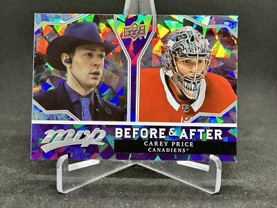 21-22 UD MVP Hockey Before And After BA-4 Carey Price Free Shipping Canadiens