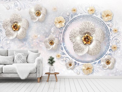 3D Charming Flowers G5767 Wallpaper Wall Murals Removable Self-adhesive Erin