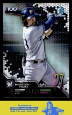 2019 Bowman Keston Hiura  Bowman Scouts' Top 100  #BTP-27 Milwaukee Brewers