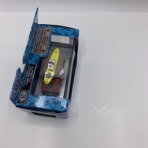 M2 Machines Maui 1944 Jeep MB Red with Surf Board 2020 New - Picture 5 of 5
