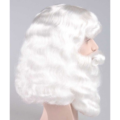 Styles Adult Men Merry Christmas Xmas Party Deluxe Santa Claus Wig And Beard Set - Picture 46 of 112