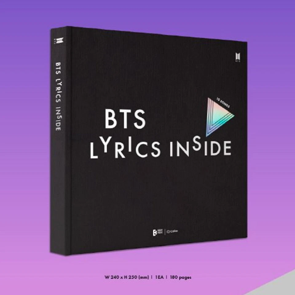 BTS Lyrics Inside Korean Book - Image 2 of 4