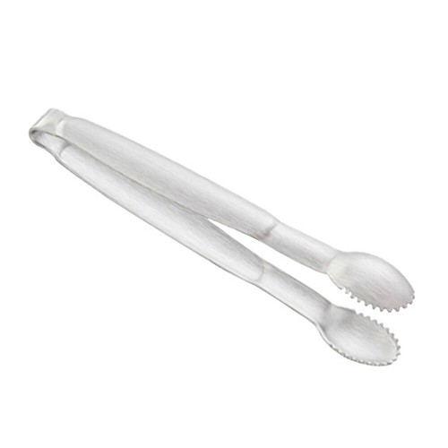2 Pcs Stainless Steel Ice Clips Sugar Tongs Mini Serving Appetizers