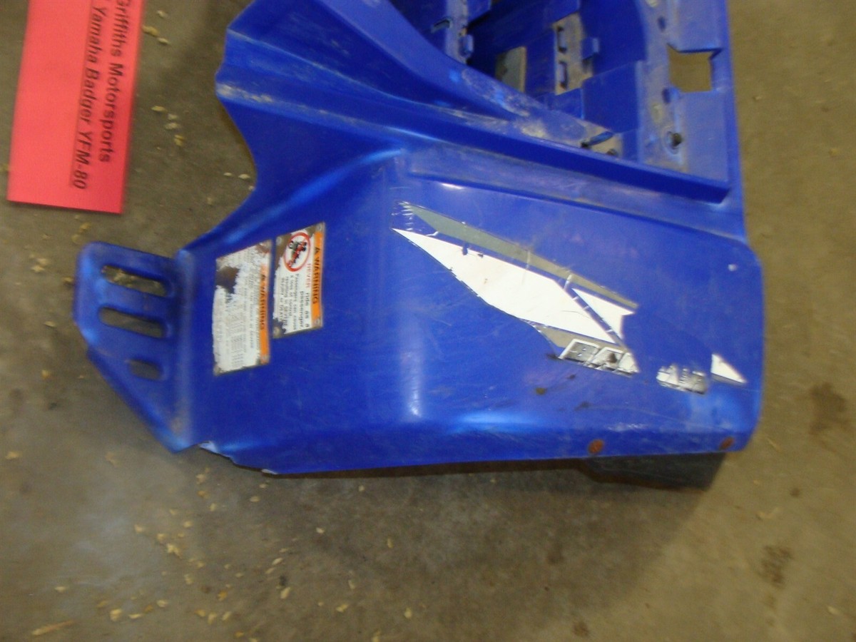 2001 YAMAHA BADGER YFM 80 Raptor? OEM rear back fender blue