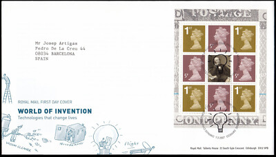 Gran Bretaña C2859 2007 SPD FDC HB de Carné Prestigio Sobre primer día Poni M
