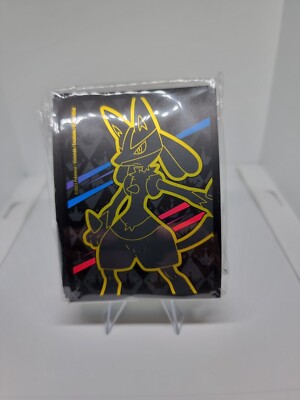 LUCARIO 65 POKEMON KARTEN SLEEVES HÜLLEN ZENIT DER KÖNIGE NEU & OVP