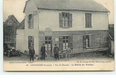 COTTENCHY - Rue du Paraclet - Le Débit de Tabac - Café Leblanc Duval - 9948