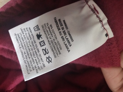 Yoga Luxe -Big Kids Pants (extended Size) In Rush Maroon Sweatpants $50 S+ - XL+ - Picture 8 of 8