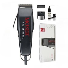 tagliacapelli professionale moser 1400 0087 black tosatrice trimmer regolabarba 