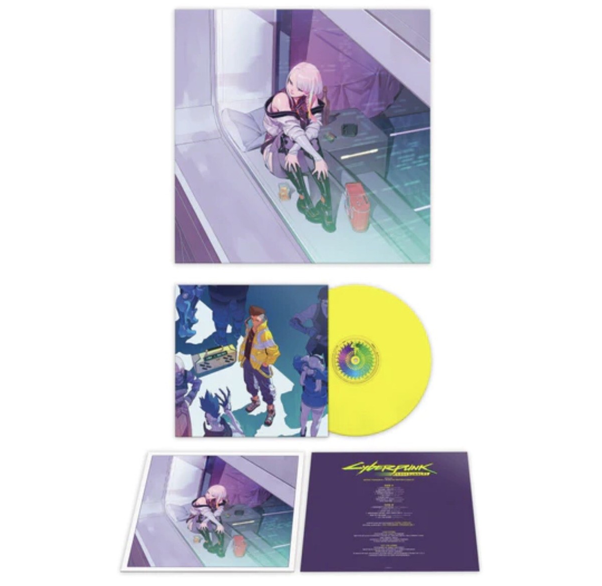 【レア】サイバーパンク エッジランナーズ サントラレコード イエローヴァイナル Cyberpunk Edgerunners Original Series Soundtrack Yellow