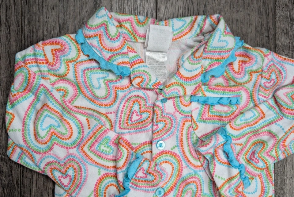 Ropa para bebé niña Absorba 18 meses 2 piezas polar suave pij's conjunto Foto 2 de 3