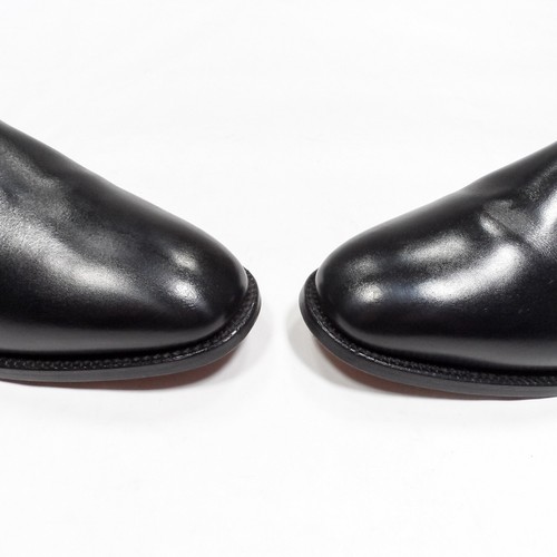 E.T Wright 'Masters Collection' Black Leather Chelsea Slip On Ankle Boots - 12 D - Picture 7 of 18