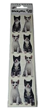 Paper House Sticky Pix Stickers Kittens Cats Kitty 1 Sheet NIP Scrapbook New 1