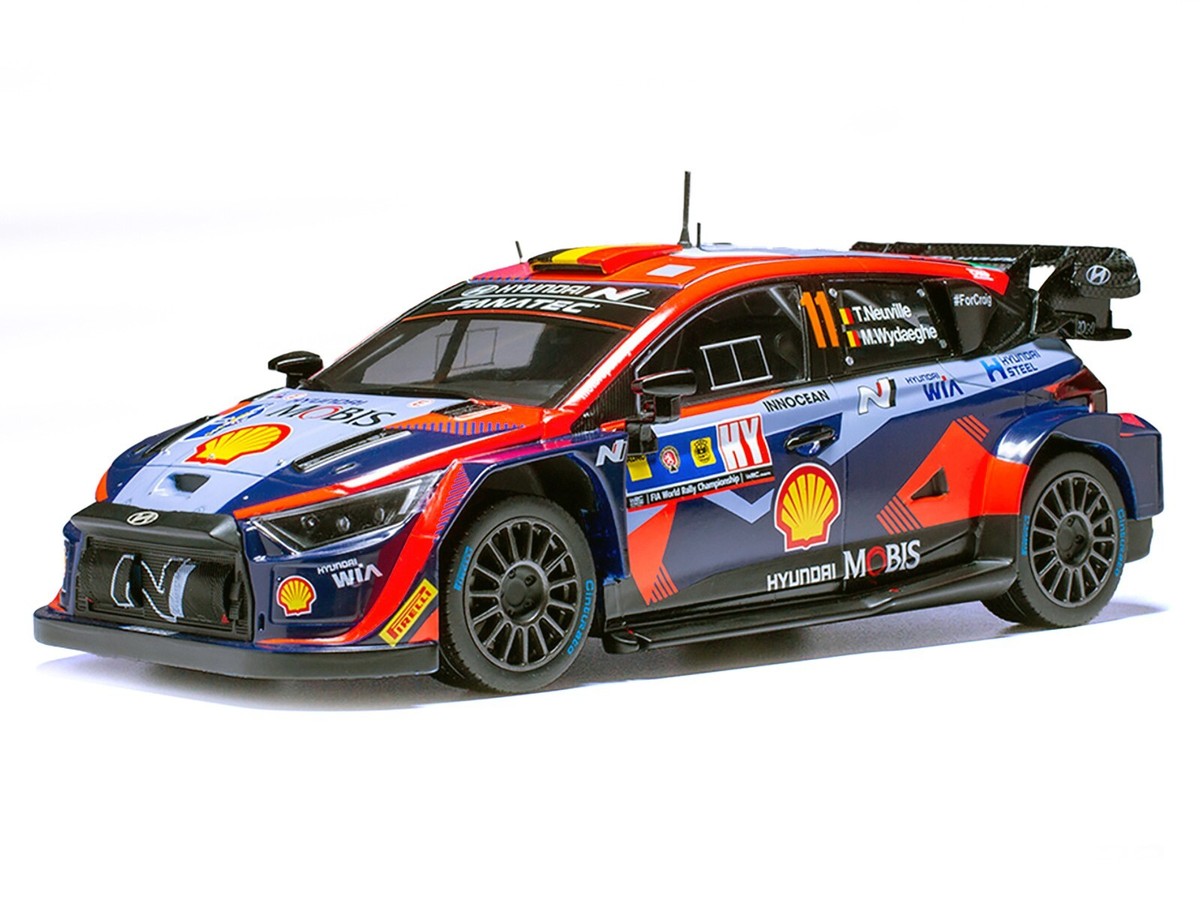 HYUNDAI I20 N RALLY1 #11 WINNER CENTRAL EUROPEAN RALLY 2023 1/18