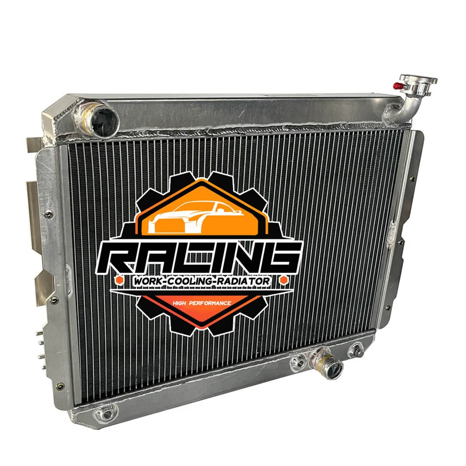 Radiador de refrigeración para 1981-1990 82 84 Toyota Land Cruiser FJ65 FJ60 4,0 L 4,2 L L L6 Foto 4 de 4