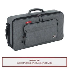 Gator Cases Grey Transit Series Bag fits Edirol PCR300, PCR-A30, PCR-M30