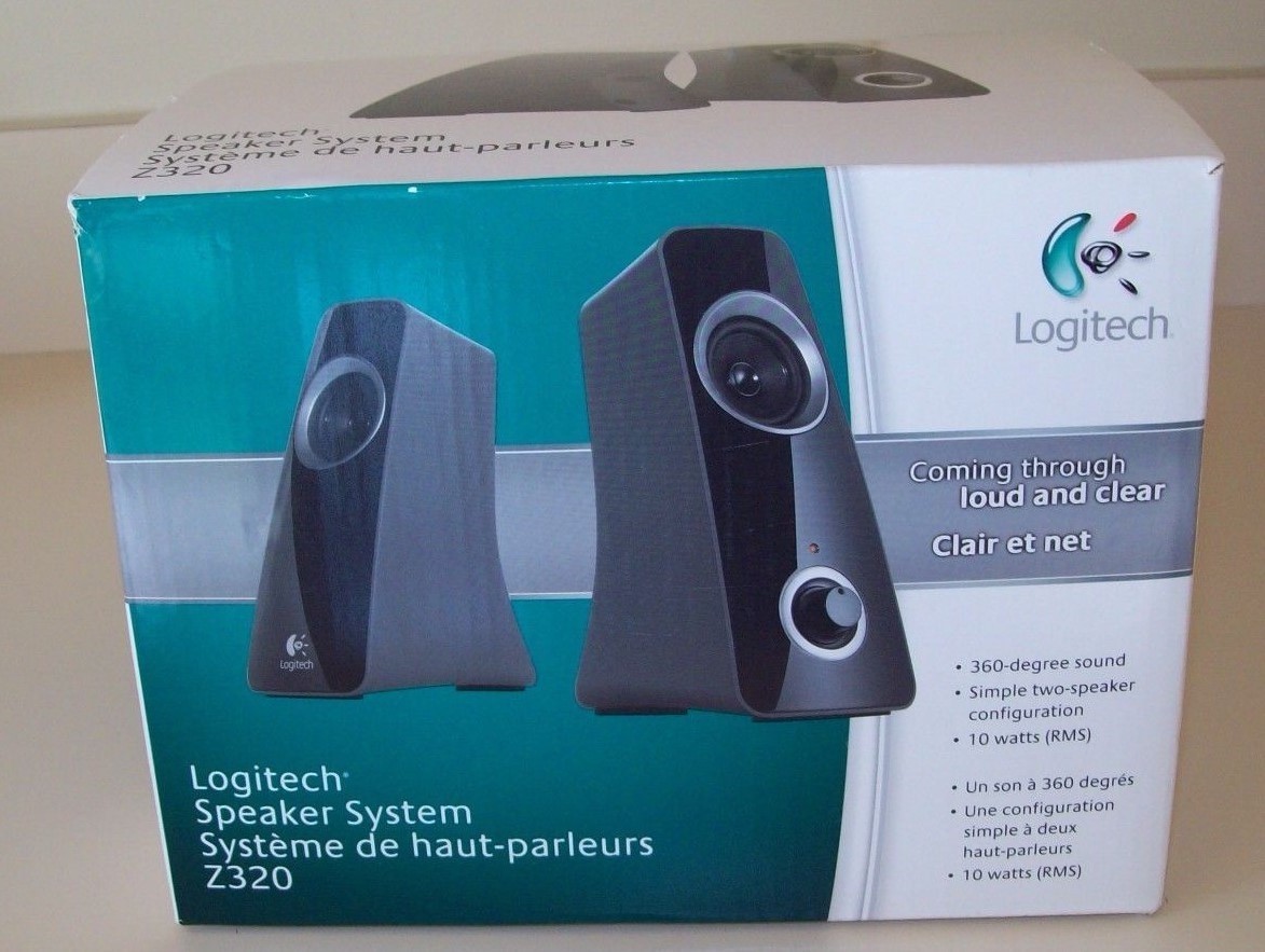 logitech speaker system z320