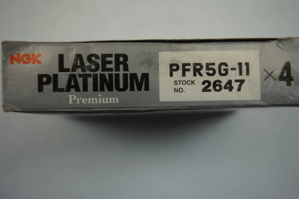 NGK G POWER PFR5G-11 SPARK PLUGS PACK OF 4 #2647 NOS - Image 3 of 4