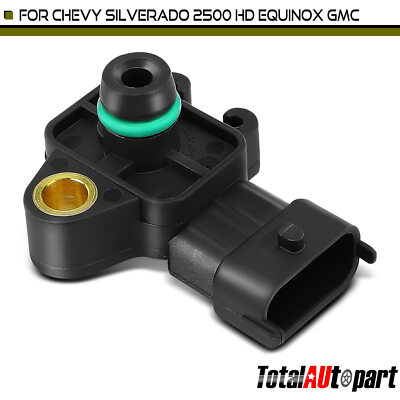 MAP Manifold Pressure Sensor for Chevrolet Silverado 2500 HD 2011-2016 Buick GMC