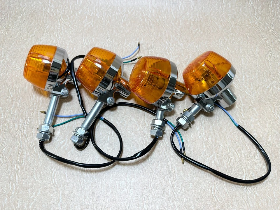 1969-1974 Honda CB750 Front & Rear Light Winker Set Turn Signal Indicator K0-K4. - Image 4 of 4