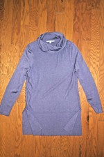 L 10 12 ADRIENNE VITTADINI ❤️ 32" SWEATER DRESS ❤️TUNIC LONG SLEEVE WORK CASUAL