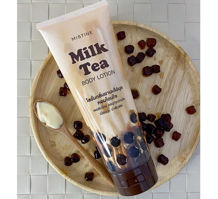 5 x Bubble Milk Té Loción Corporal Mistine Aroma Leche Té Hidratante Cuidado de la Piel Foto 4 de 4