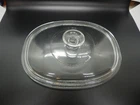 Corning Ware / Pyrex Ribbed Replacement lid 9 1/4" x 7" F12C