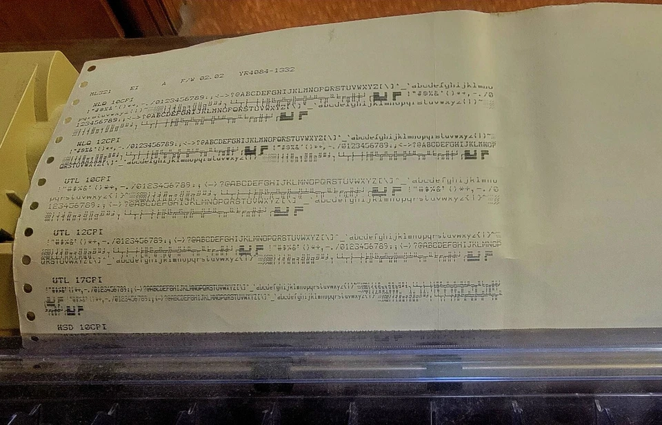 Oki MICROLINE 321 Turbo 9 Pin Dot Matrix Printer - Image 3 of 3