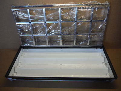 Columbia Lighting 18 Cell 2x4 Parabolic Troffer Recessed Lighting