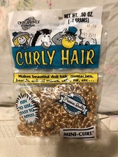 NEW!! Mini Curly Hair Doll Strawberry Blonde 1/2 oz. 14 gram