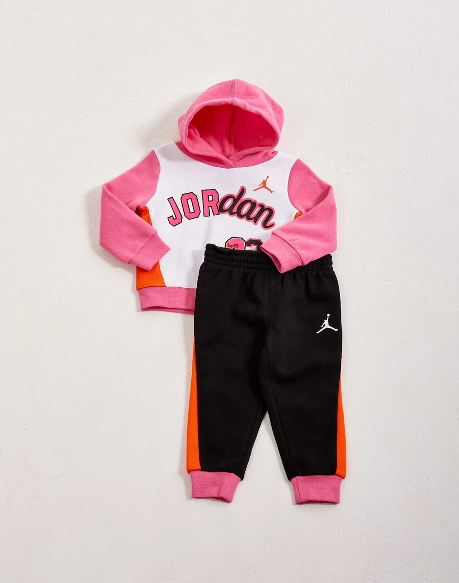 GIRLS JORDAN ROOKIE HOODIE SET INFANT, Toddler TD US Size 12M