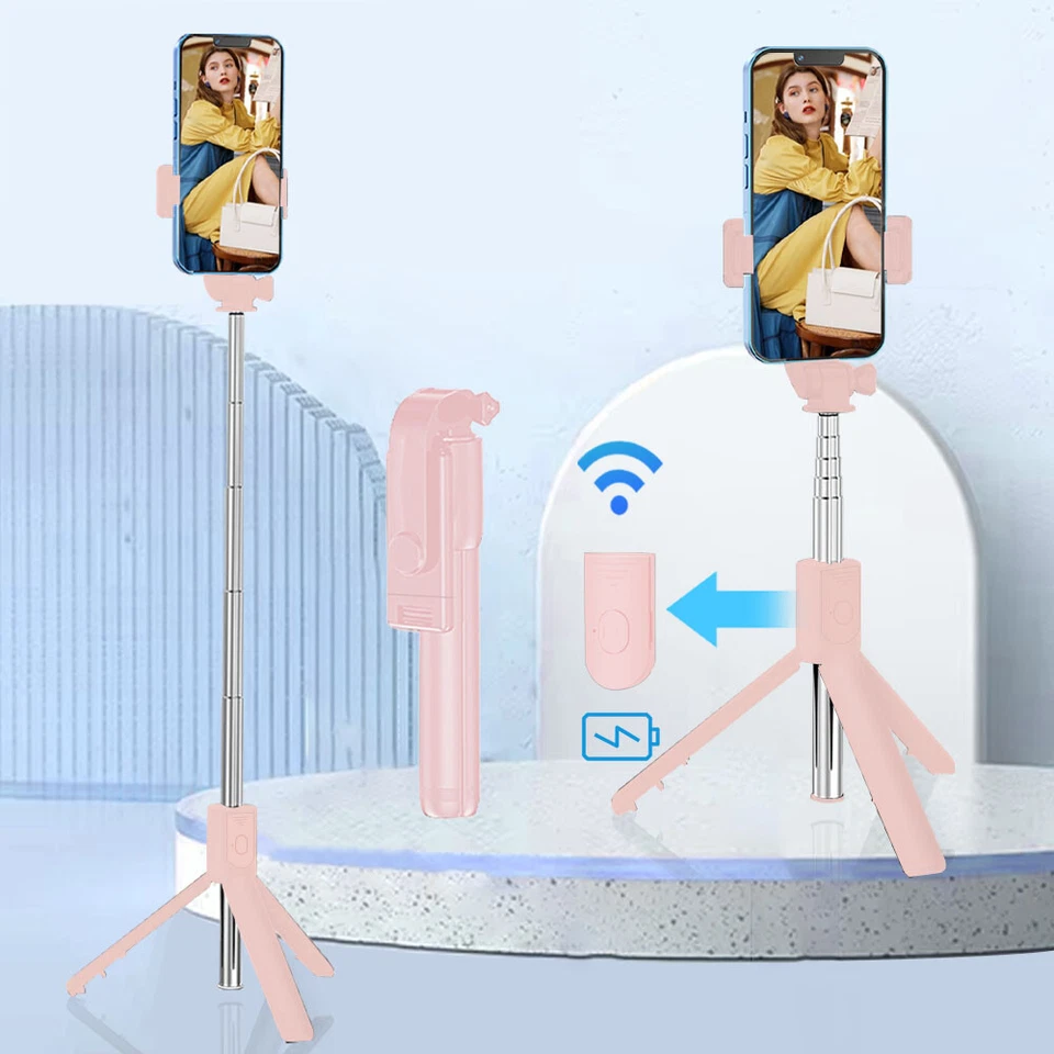 26-inch mini selfie stick tripod with wireless remote phone stand - Image 4 of 4