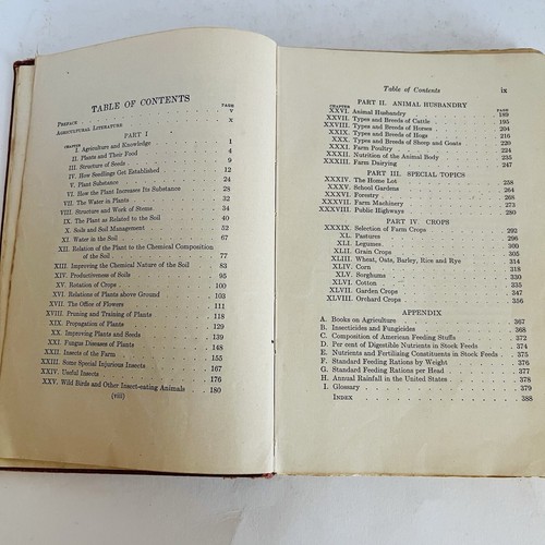 Antique Elementary Principles Of Agriculture - Ferguson And Lewis 1914 4th Ed. - Picture 12 of 18