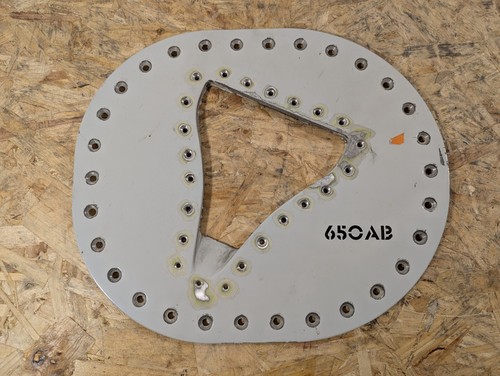 Airbus A320 Wing Outlet Panel Aviation Wall Art Right Hand White Aircraft