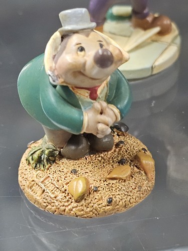 WDC Mr Toad Pewter Miniatures Wind In The Willows LE 1,000 Walt Disney RARE - Picture 12 of 19