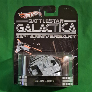 Hot Wheels Battlestar Galactica 35th Anniversary Cylon Raider Die-Cast