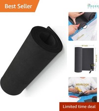 Black EVA Foam Sheet Roll 6mm Thick 49x13.9in for Cosplay Crafts DIY Projects