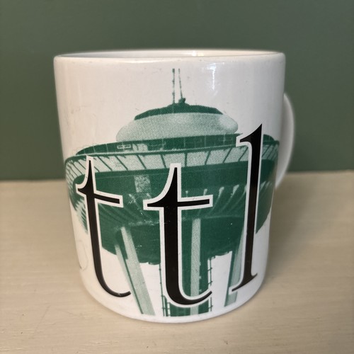 Tazza Starbucks Seattle City da collezione serie Jerry Greer Jan Belson 1994 20 oz - Foto 7 di 7