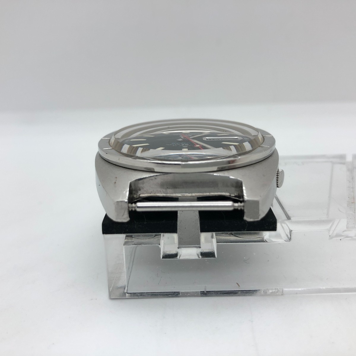 w2369] SEIKO 5 SPORTS 6119-8140 Automatic Day date 21J Vintage EX 