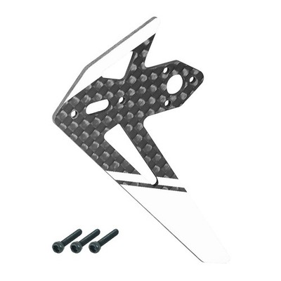 Microheli Carbon Fiber Vertical Fin set (WT) - OMP Hobby M2 V3 PRO