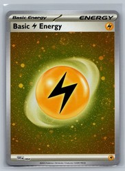 Basic Lightning Energy (Cosmos Holo) 004/008 – Scarlet & Violet Energies